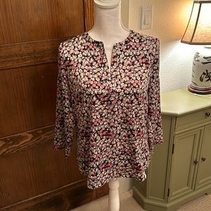 3/4 sleeve Daniel Rainn hi/lo Kodi blouse size medium